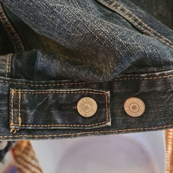 Levi's Trucker Denim Jacket XXL 2013 - Picture 10 of 12